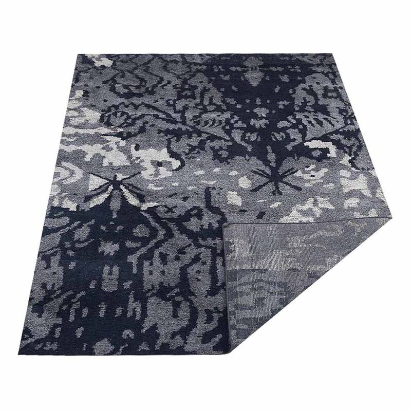 Rugsotic Carpets Hand Knotted Silk Size Area Rug Abstract Size NS3301 image number 4