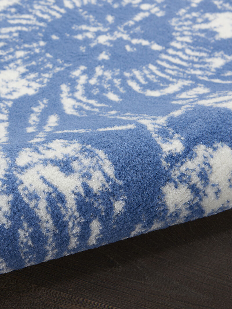 Whimsicle WHS05 Blue 4' x 6' Rug