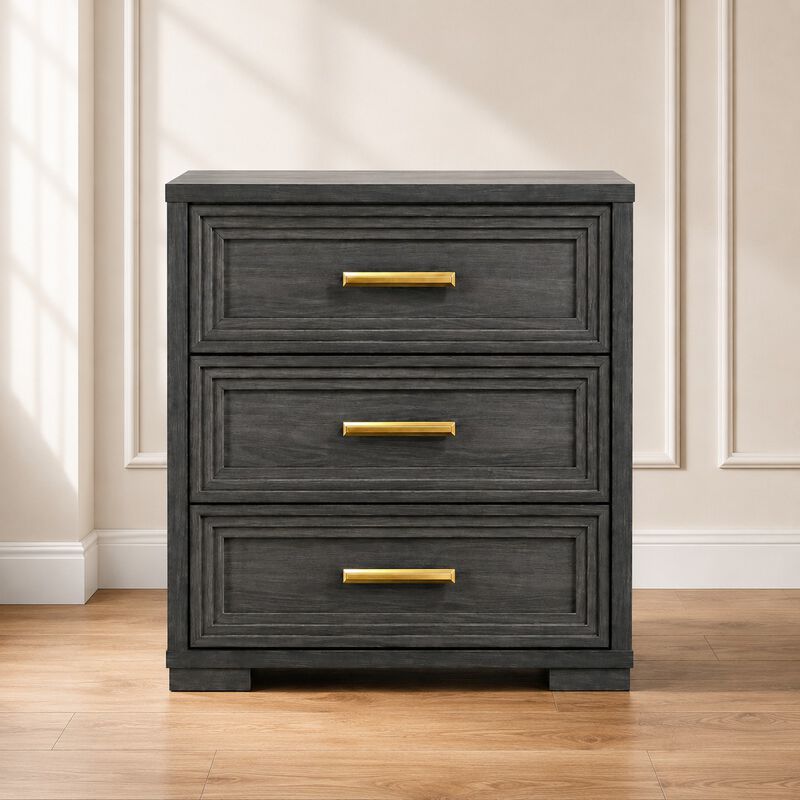 Tavressiq 3-Drawer Nightstand image number 1