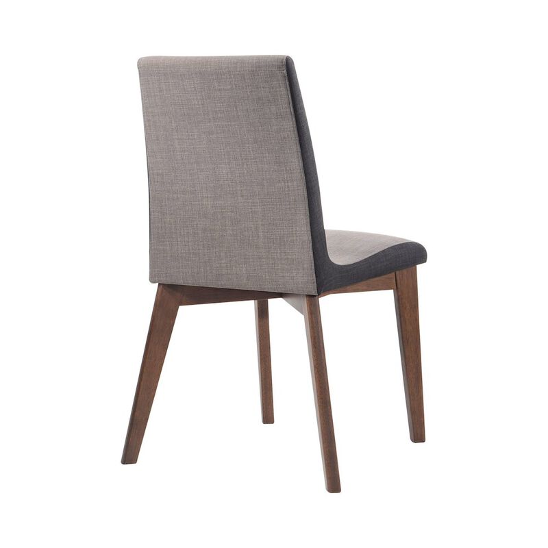 Simple Relax Set of 2 Dining Side Chairs in Light Gray image number 2