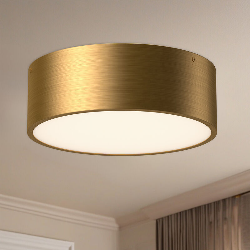 Brisbane 11 in 2 Lights Flush Mount image number 6