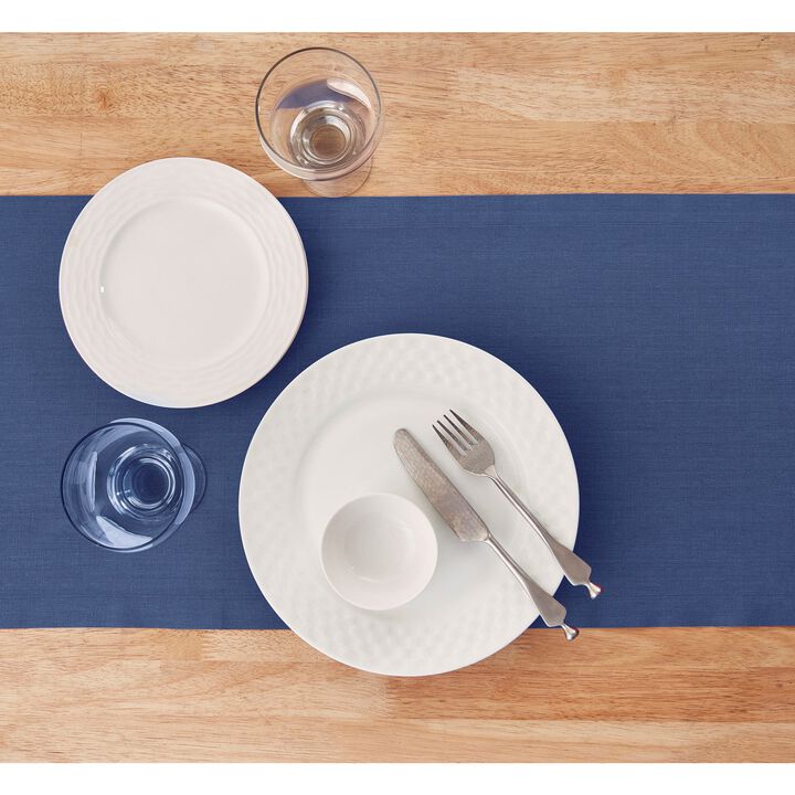 Solino Home 100% Pure Linen Table Runner - Diana