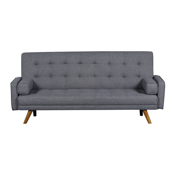 Lynne Sofa with Bolster Pillows