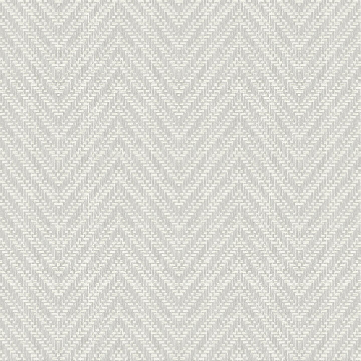 Glynn Light Grey Chevron Wallpaper (Set of 2)