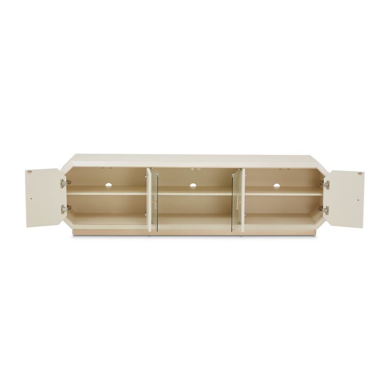 Michael Amini La Rachelle Media Cabinet - Champagne image number 3