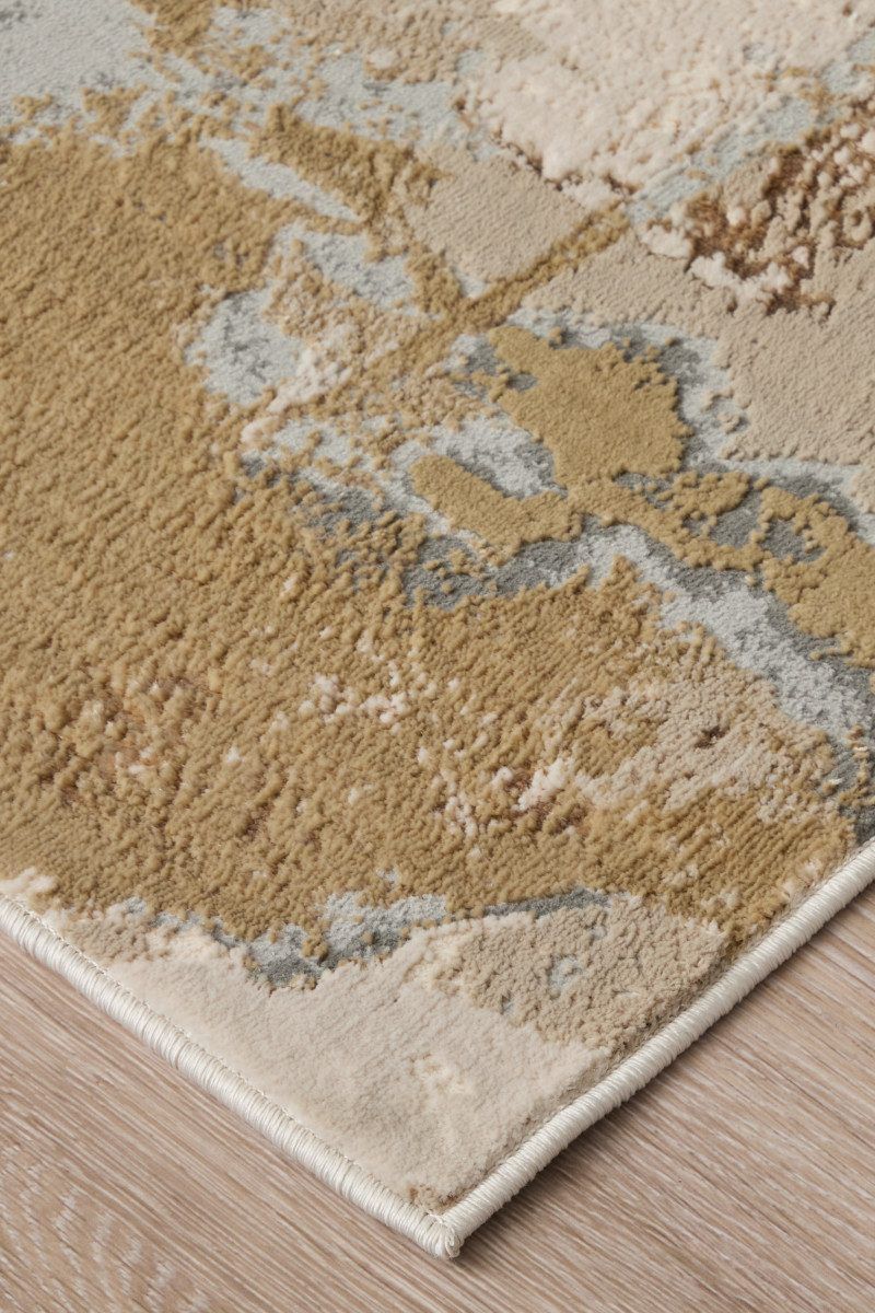 Aura 3737F Gold/Gray 9'2" x 12' Rug image number 4