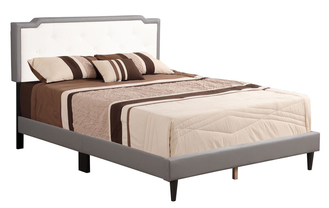 Deb Jewel Tufted Full Panel Bed