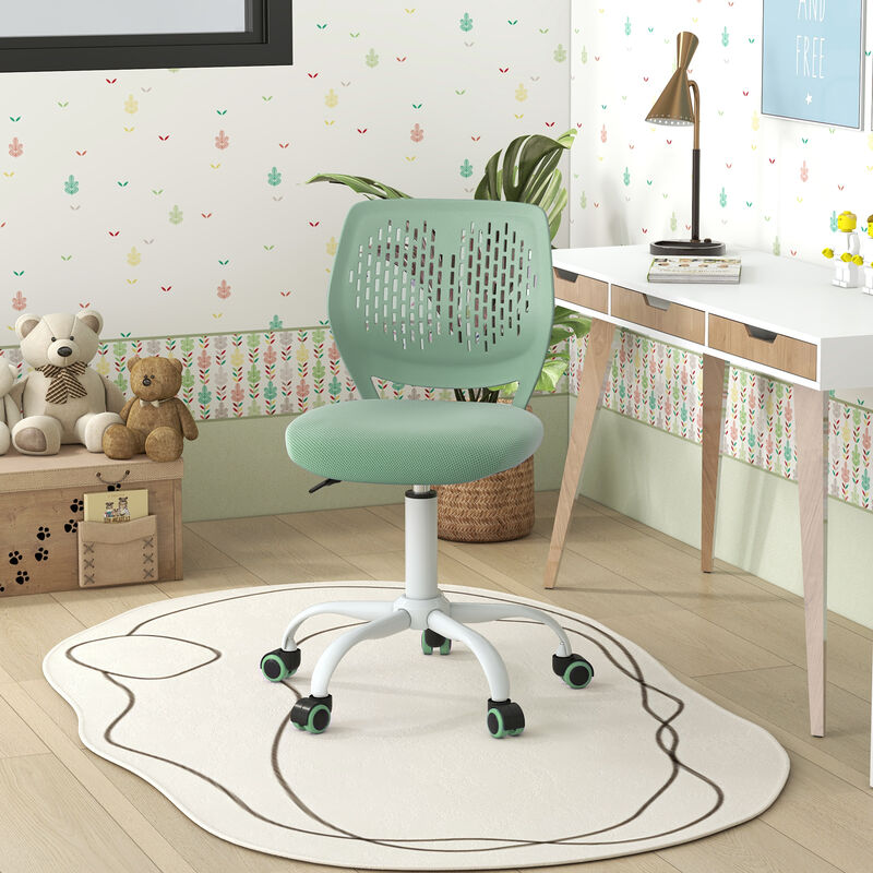 Kids Ergonomic Study Chair with Supportive Backrest and Height Adjustment