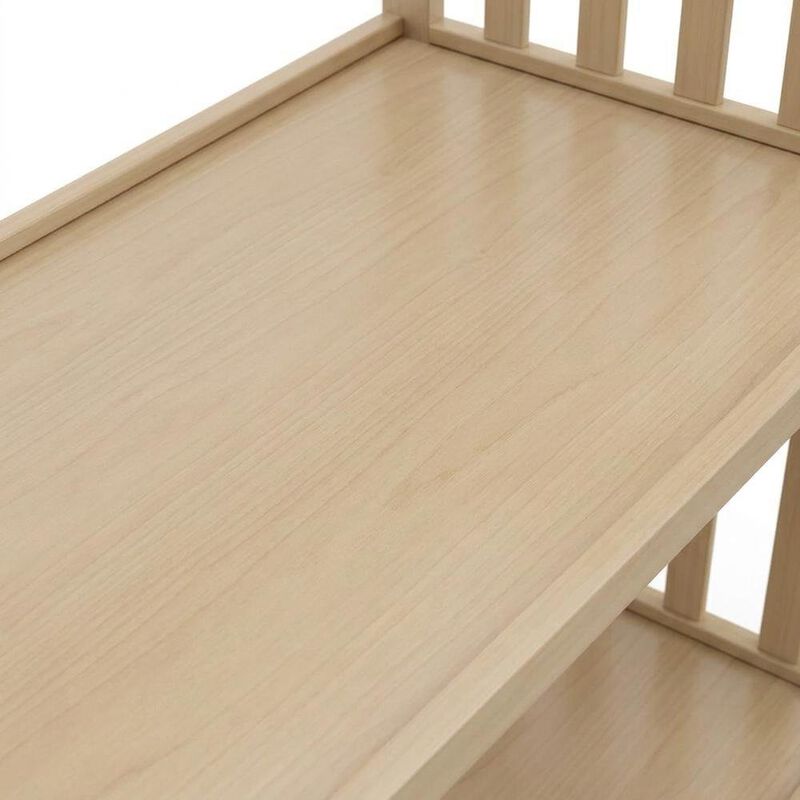 Graco Benton Changing Table with Bonus Water-Resistant Changing Pad - Driftwood image number 3