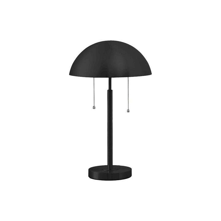 Lighting, 20"H, Table Lamp, Black Metal, Contemporary