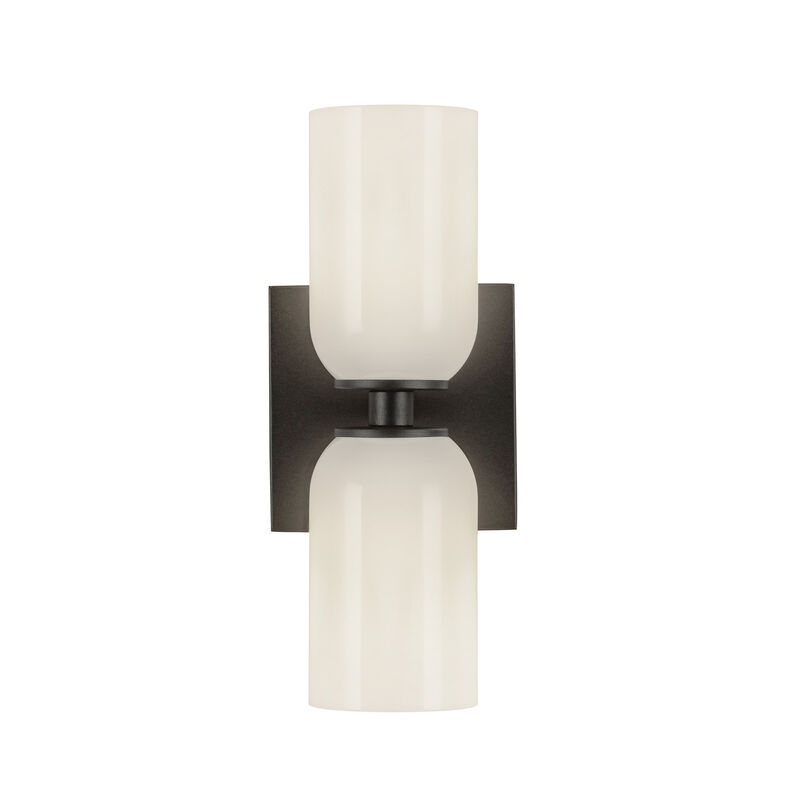 Nola 12-in 2 Lights Damp-Rated Wall Sconce image number 2