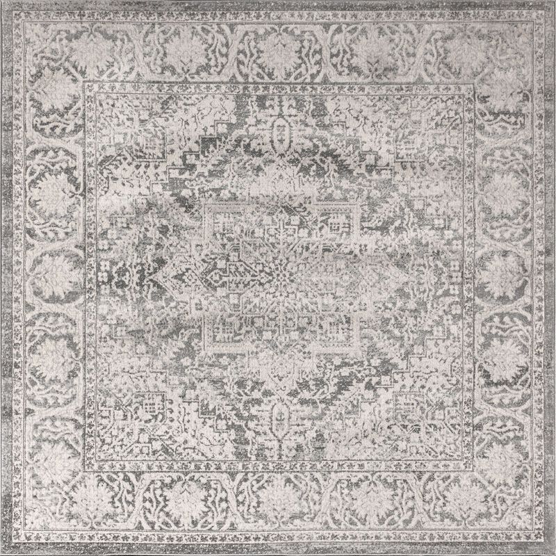 Modern Persian Vintage Medallion Area Rug