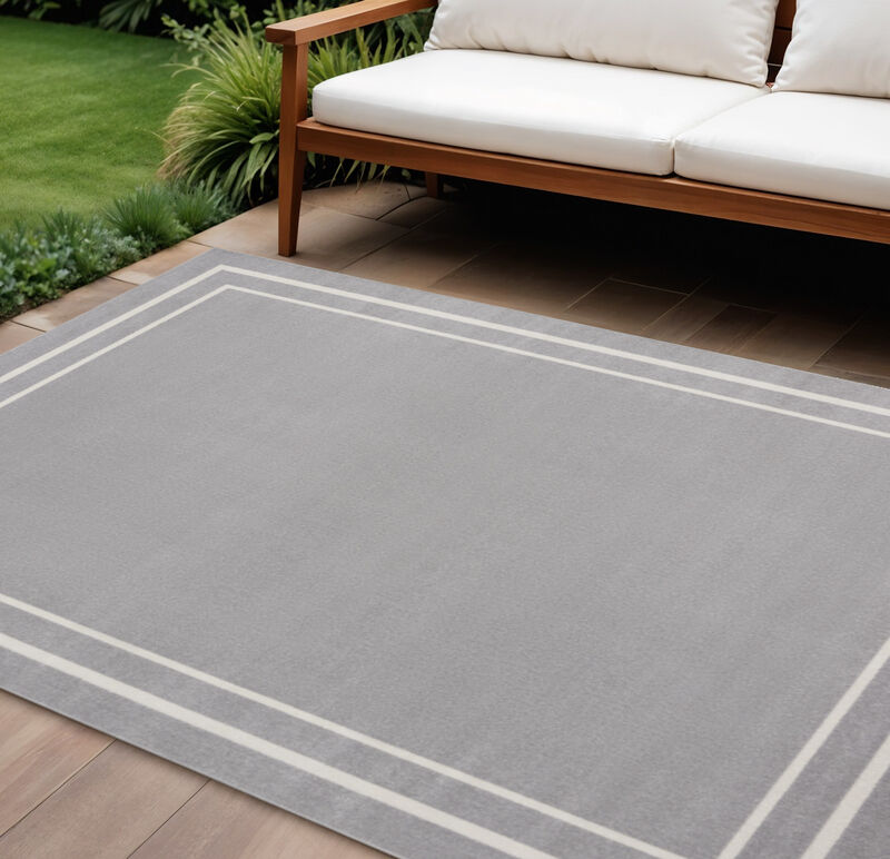 HomeRoots Indoor Outdoor Area Rug image number 1