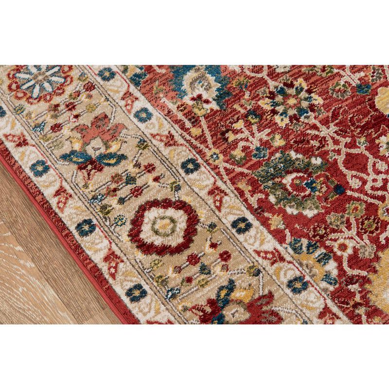 Momeni Traditional Rectangle Area Rug, Red, 2' X 3'