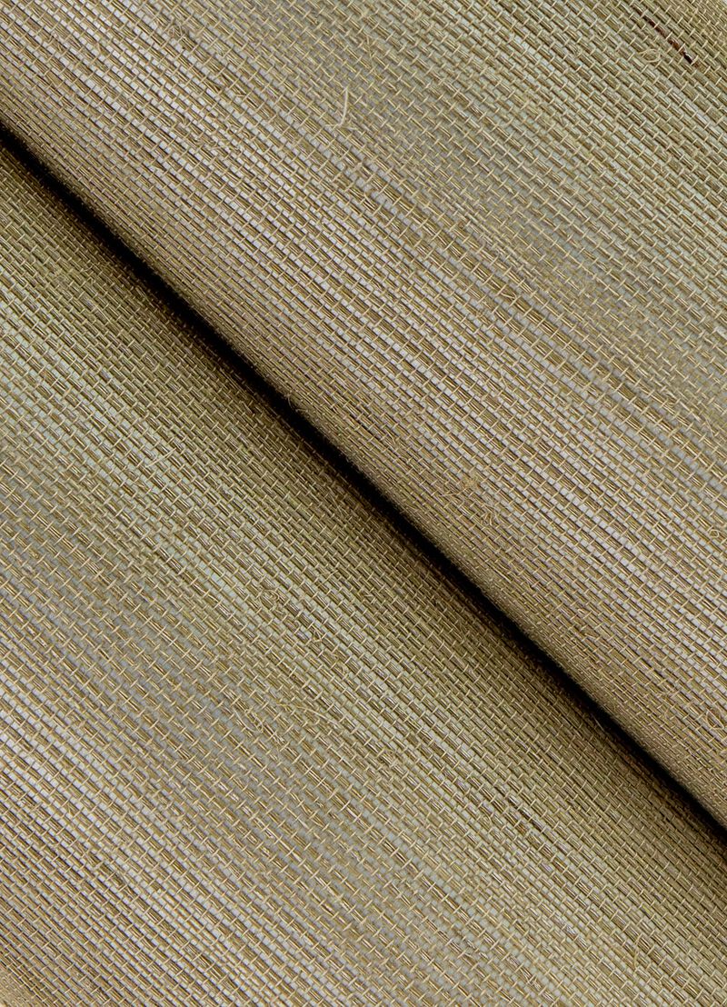 Galan Silver Sisal Grasscloth Wallpaper (Double Roll) image number 5