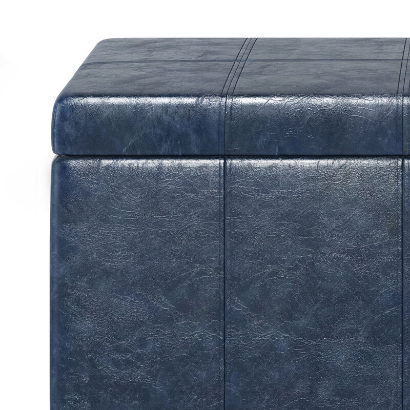 Simpli Home Dover Storage Ottoman Bench image number 4