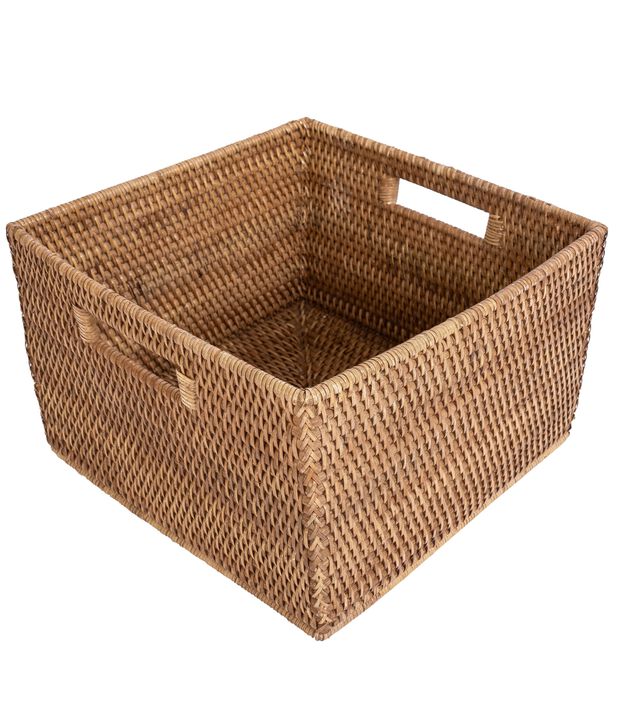 Saboga Home&trade; Square Storage Basket with Rounded Corners