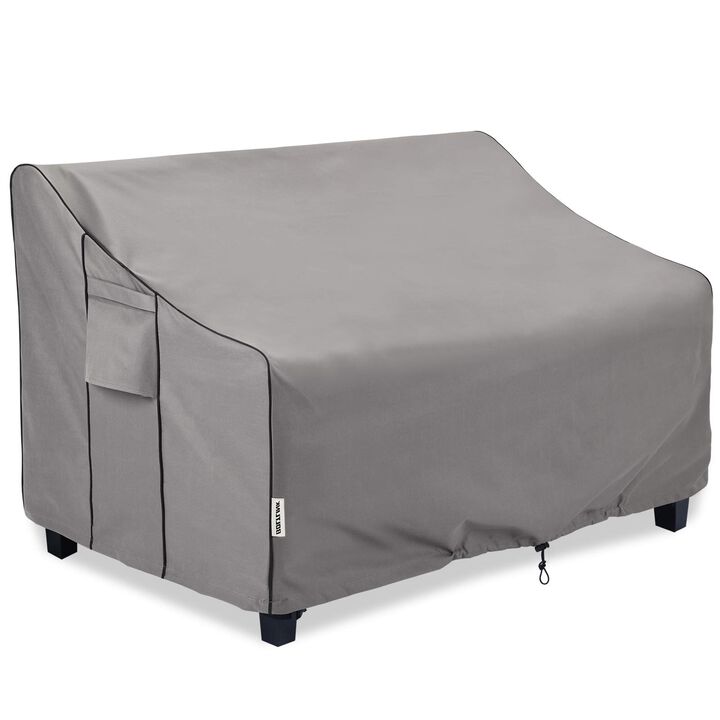 Boltlink Outdoor Patio Furniture Covers Waterproof Durable 3-Seater Sofa Cover Fits Up To 79W X 38D X 35H Inches