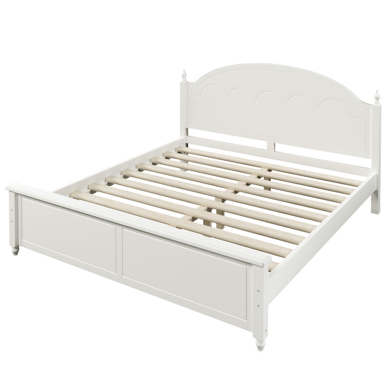 Upholstered Platform Bed image number 0
