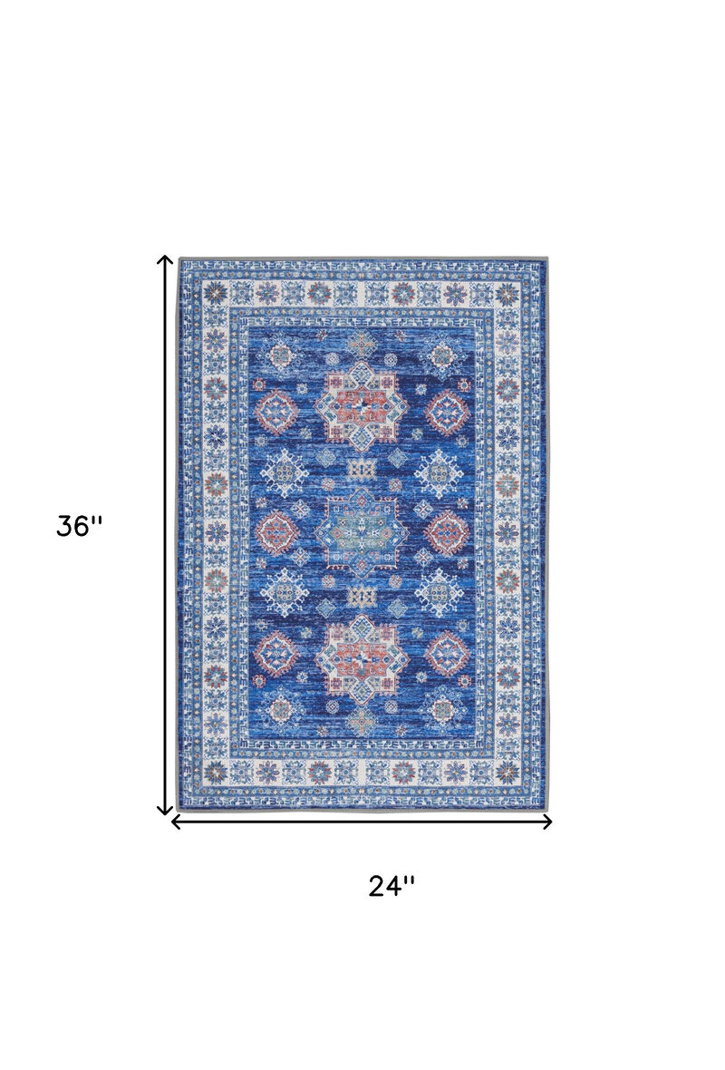 Oriental Distressed Area Rug image number 3