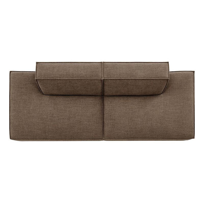 Restore 2-Piece Performance Fabric Upholstered Modular Loveseat image number 5