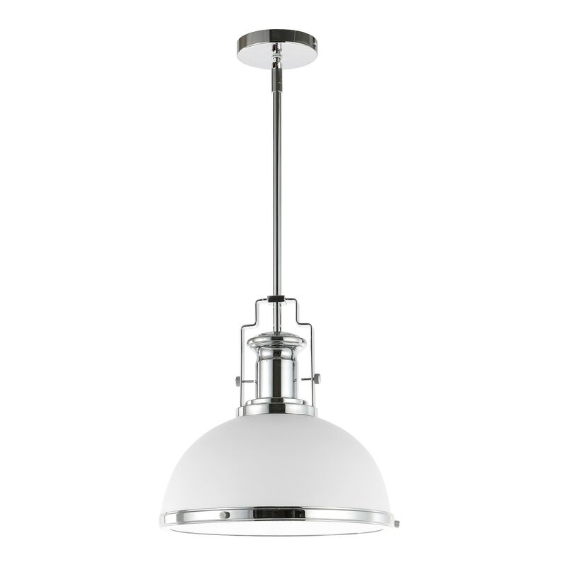 Homer Modern Industrial Iron LED Dome Pendant