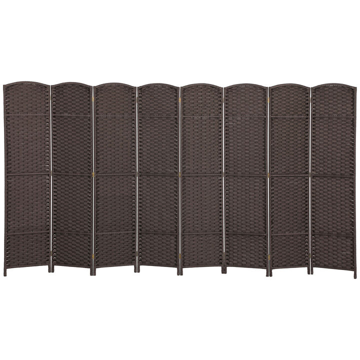 Hivvago Folding Room Partition with 8 Panels for Privacy