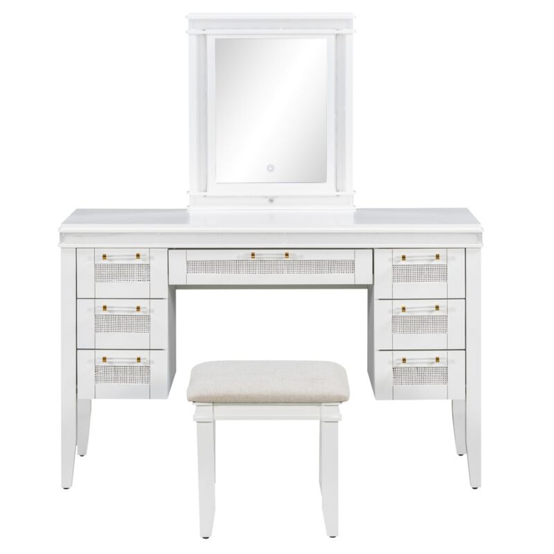 Vabsak LED Lighted Vanity Set image number 0