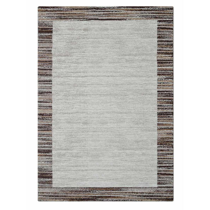 RUGSOTIC CARPETS MACHINE MADE HEATSET POLYPROPYLENE AREA RUGS  - Rectangle Shape, Contemporary Modern Design, Midium Pile Machine Made Area Rugs (M00004)