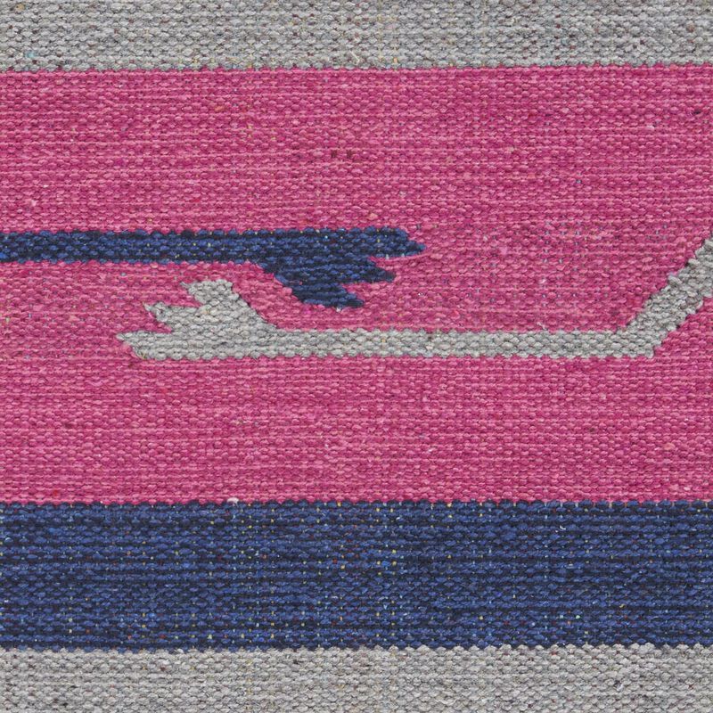 HomeRoots Southwestern Handmade Area Rug With Fringe image number 2