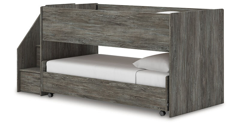 Frandern Twin over Twin Loft Bed image number 1