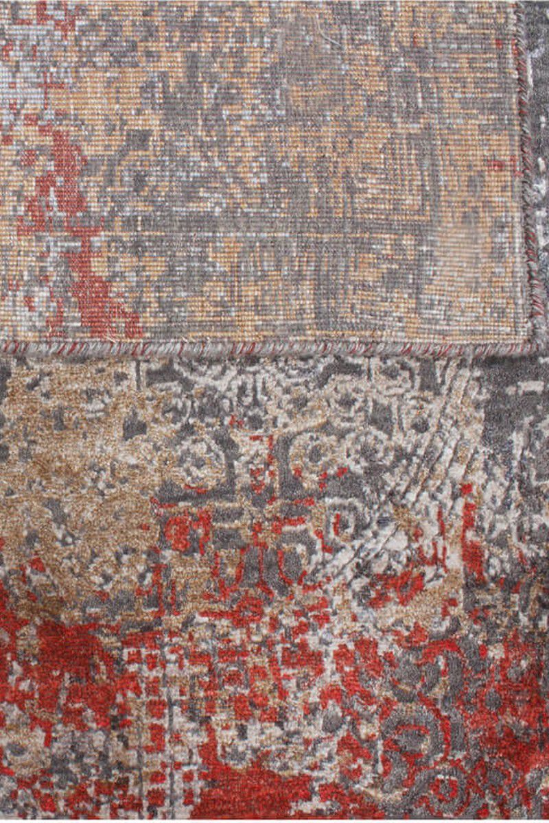 Terry 840962 Burgundy/Grey 8' x 10' Rug image number 3