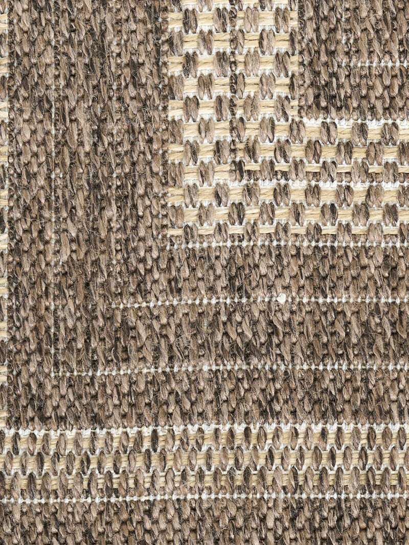 Tulum TLM04 Brown 8' x Round Rug