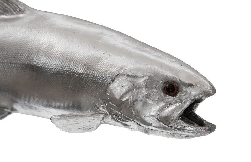 Rainbow Trout Fish Sculpture