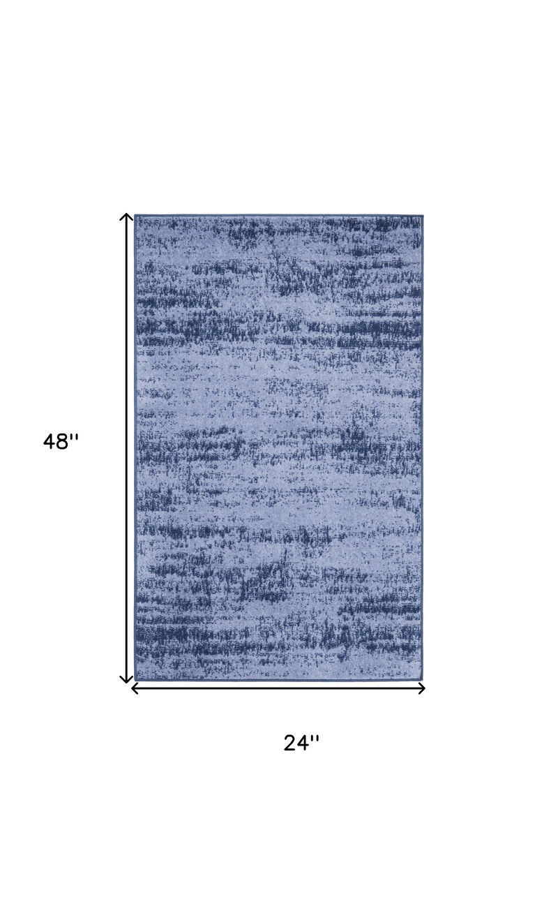 HomeRoots Abstract Indoor Outdoor Area Rug image number 2
