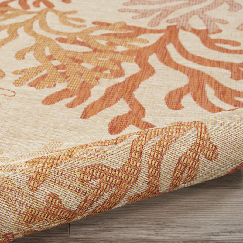 HomeRoots Nautical Indoor Outdoor Area Rug image number 2