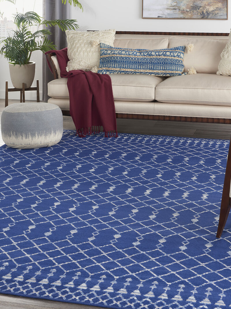 Whimsicle WHS02 Navy 8' x 10' Rug