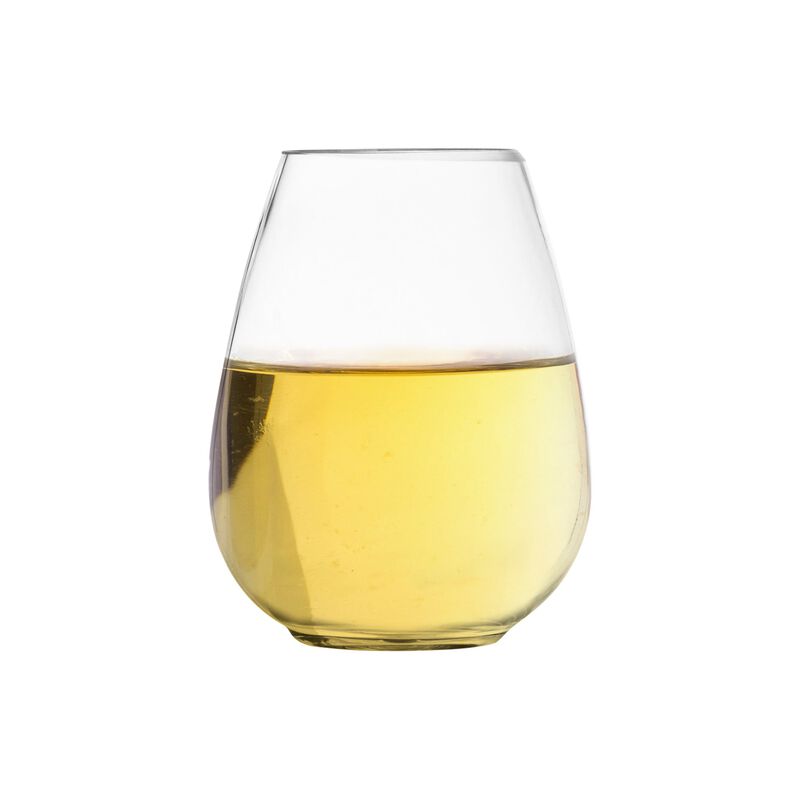 4 oz. Clear Stemless Plastic Mini Goblets (64 Goblets) image number 2