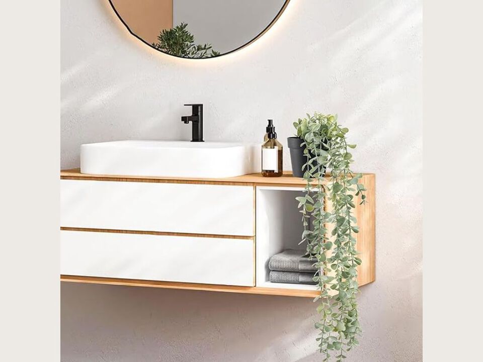 1 Piece Artificial Hanging Eucalyptus Flowers Home Decor Plants