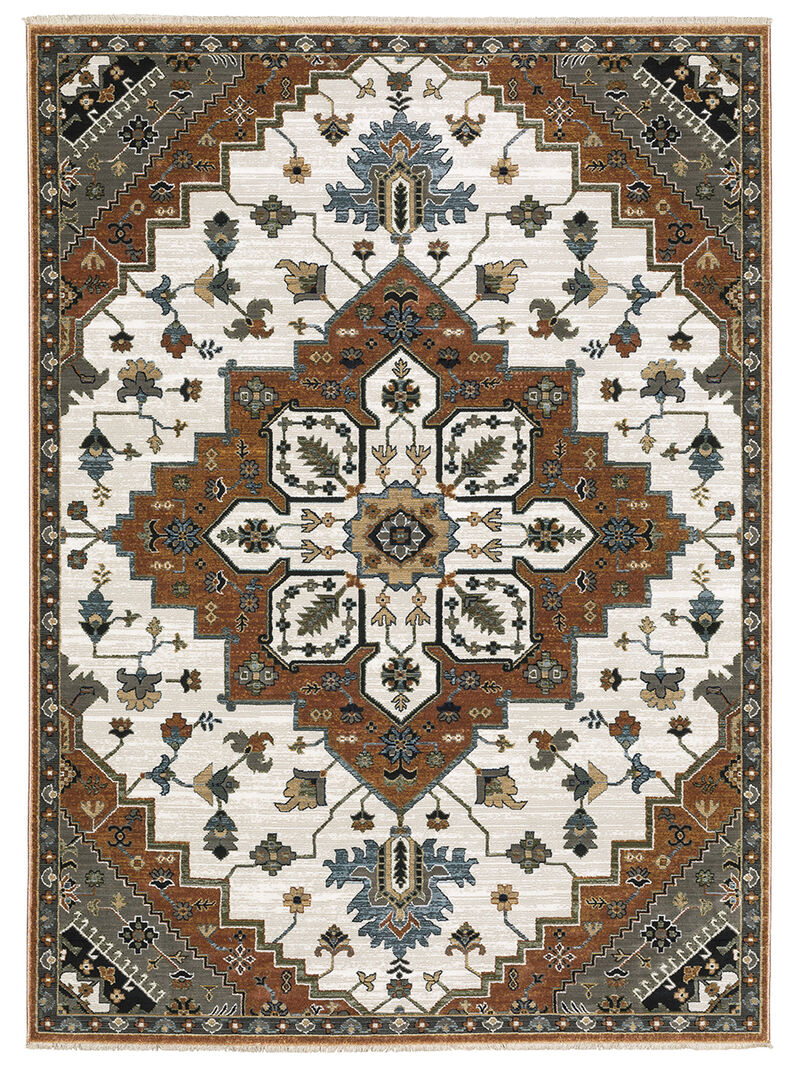 Keira KEI03 5'3"x7'6" Rug image number 0