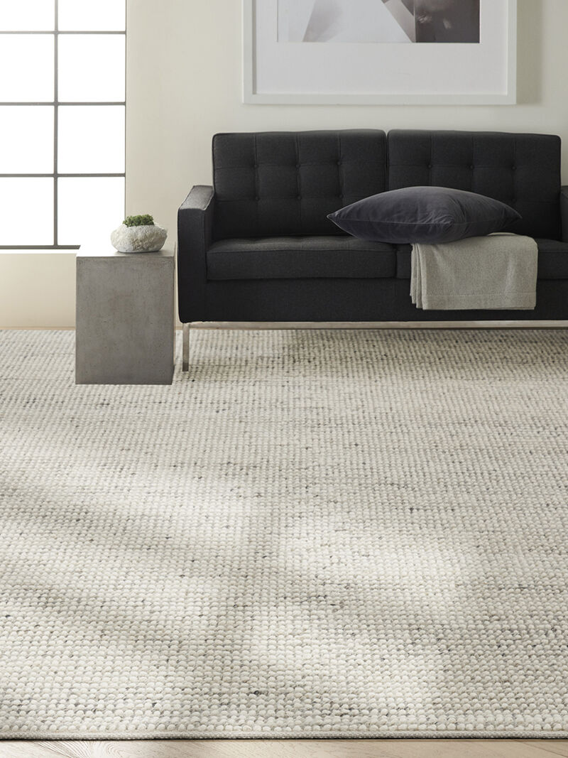 Textured Dots CK80 Silver 7'9" x 9'9" Rug image number 3