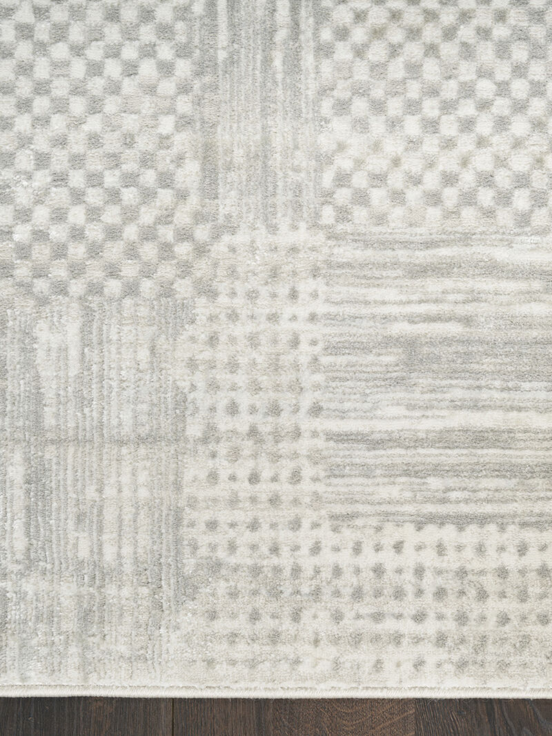 Glitz GLZ09 Silver/Gray 9' x 12' Rug