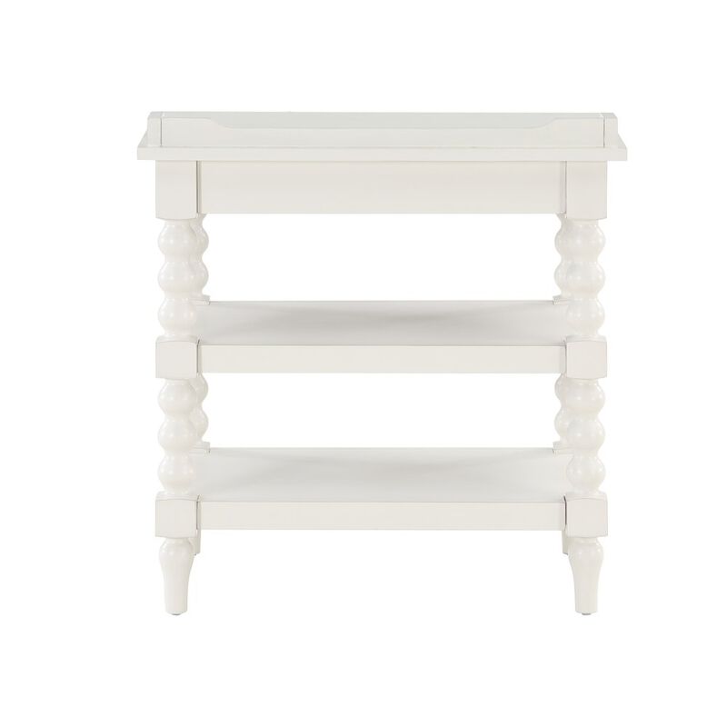 Comfort Pointe Averly Antique White Nightstand