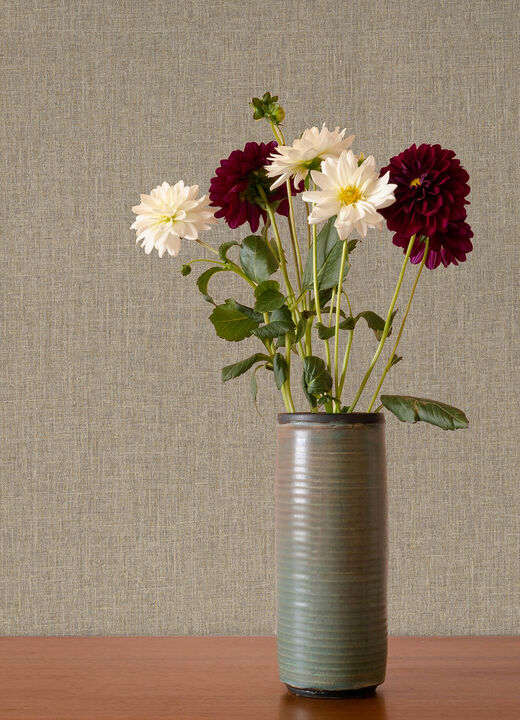 Cromie Taupe Texture Wallpaper (Set of 2)