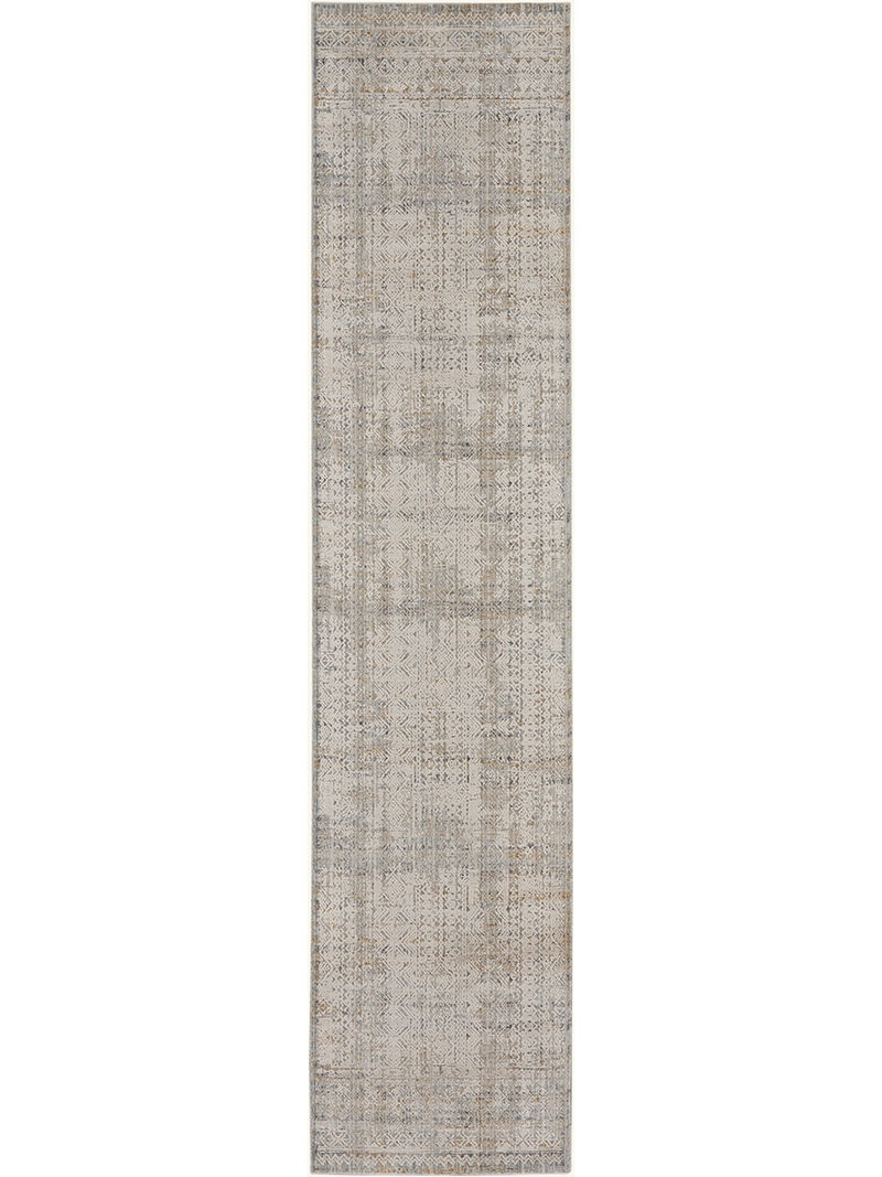 Lynx LNX06 Ivory/Multicolor 2'3" x 12' Rug