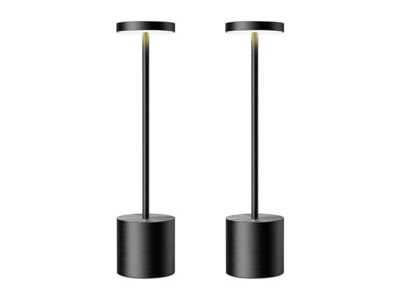 Rechargeable Cordless LED 2 Pack Home Decor Lights For Outdoor Restaurant image number 0