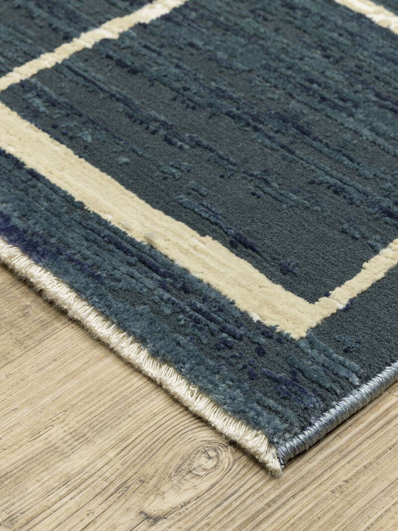 Reed 5'3" x 7'6" Blue Rug image number 2