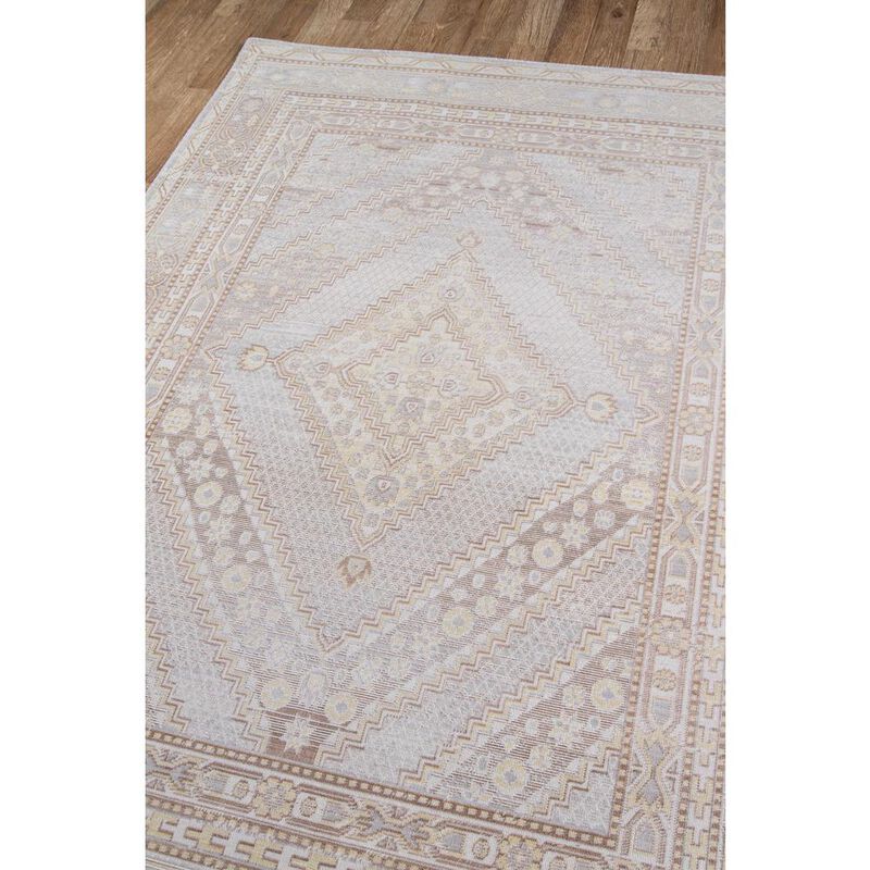 Momeni Traditional Rectangle Area Rug, Grey, 7'10 X 10'6