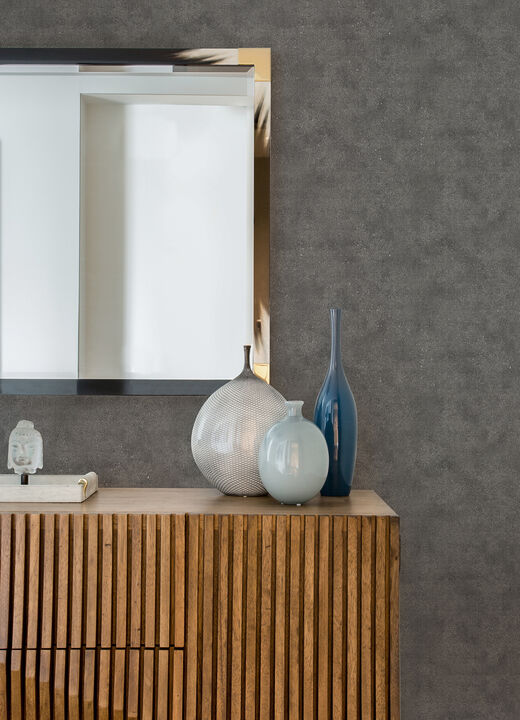 Cibola Pewter Pebbled Wallpaper (Double Roll)