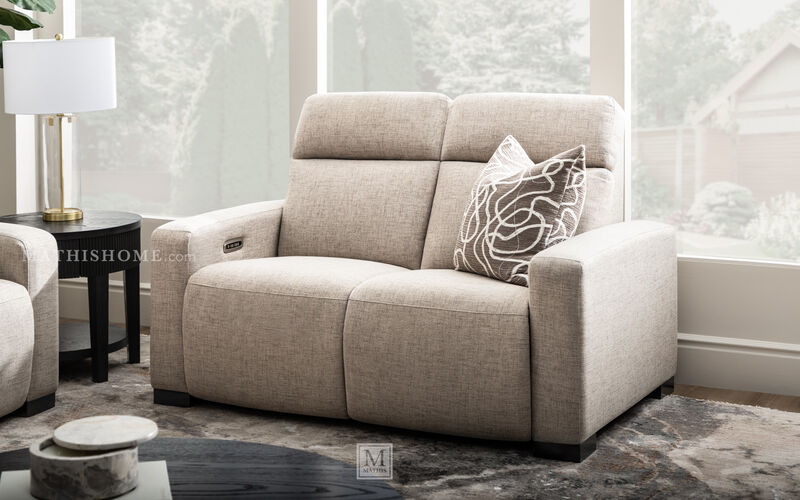 Acadia Power Reclining Loveseat with Adjustable Headrest image number 3